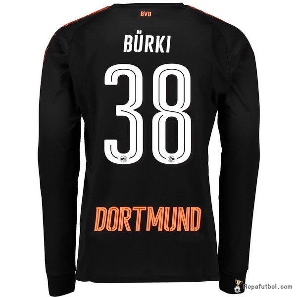 Camiseta Borussia Dortmund Replica Primera Ropa ML Portero Burki2017/18